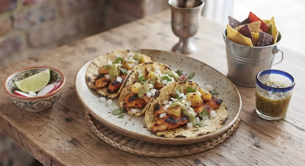Easy 30-Minute Chicken Al Pastor Tacos